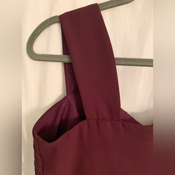 Maroon Empire Dress • PERFECT CONDITION - Picture 12 of 16